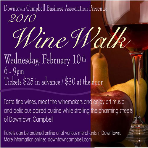 2010 Downtown Campbell Wine Walk