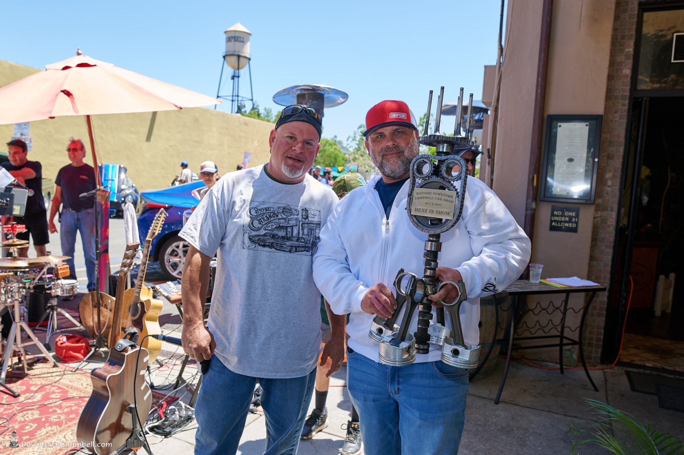 Announcing the Winners of the 1st Historic Downtown Campbell Car Show