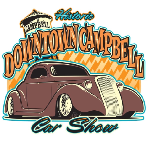 Downtown Campbell Car Show Logo