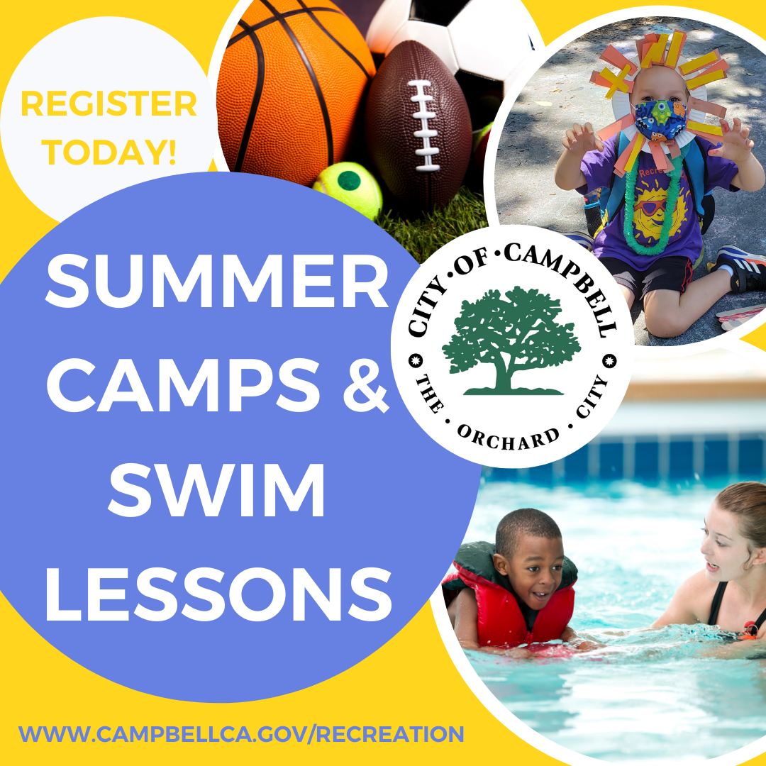 Summer Camp & Swim Lesson Registration Begins Downtown Campbell