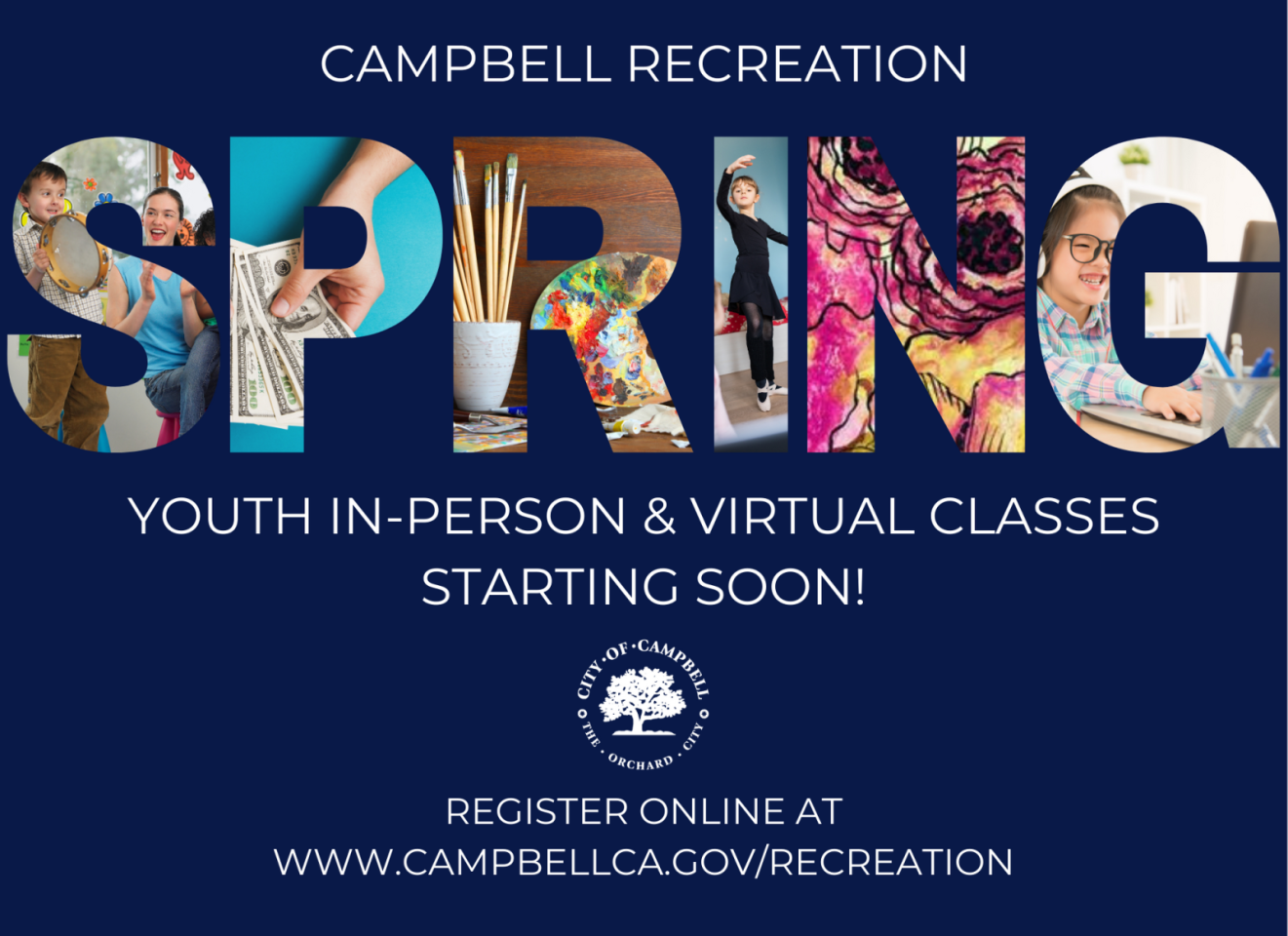 Youth Dance, Art, Music, & Life Skills Classes Starting April 924th