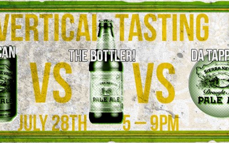 Spread Sierra Nevada Pale Ale Vertical Tasting Downtown Campbell