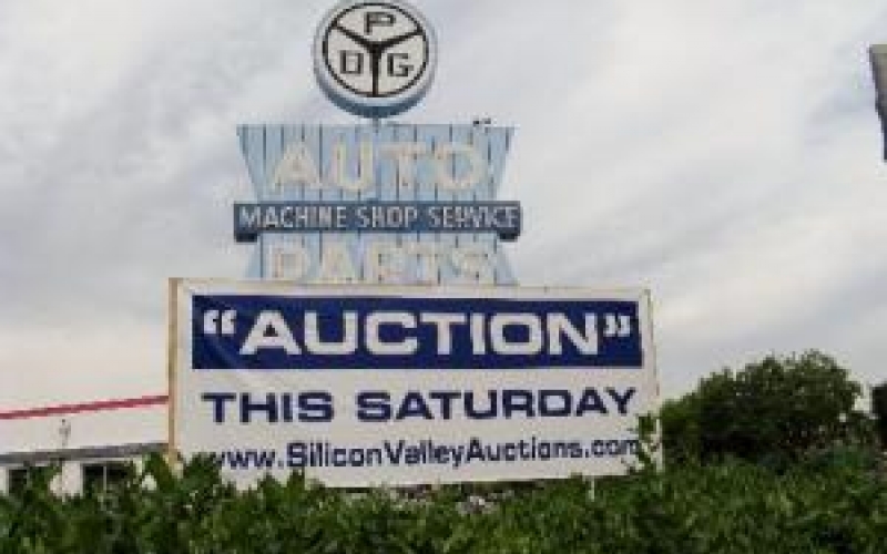 Campbell Auto Shop Auction is a Prelude to Redevelopment Downtown