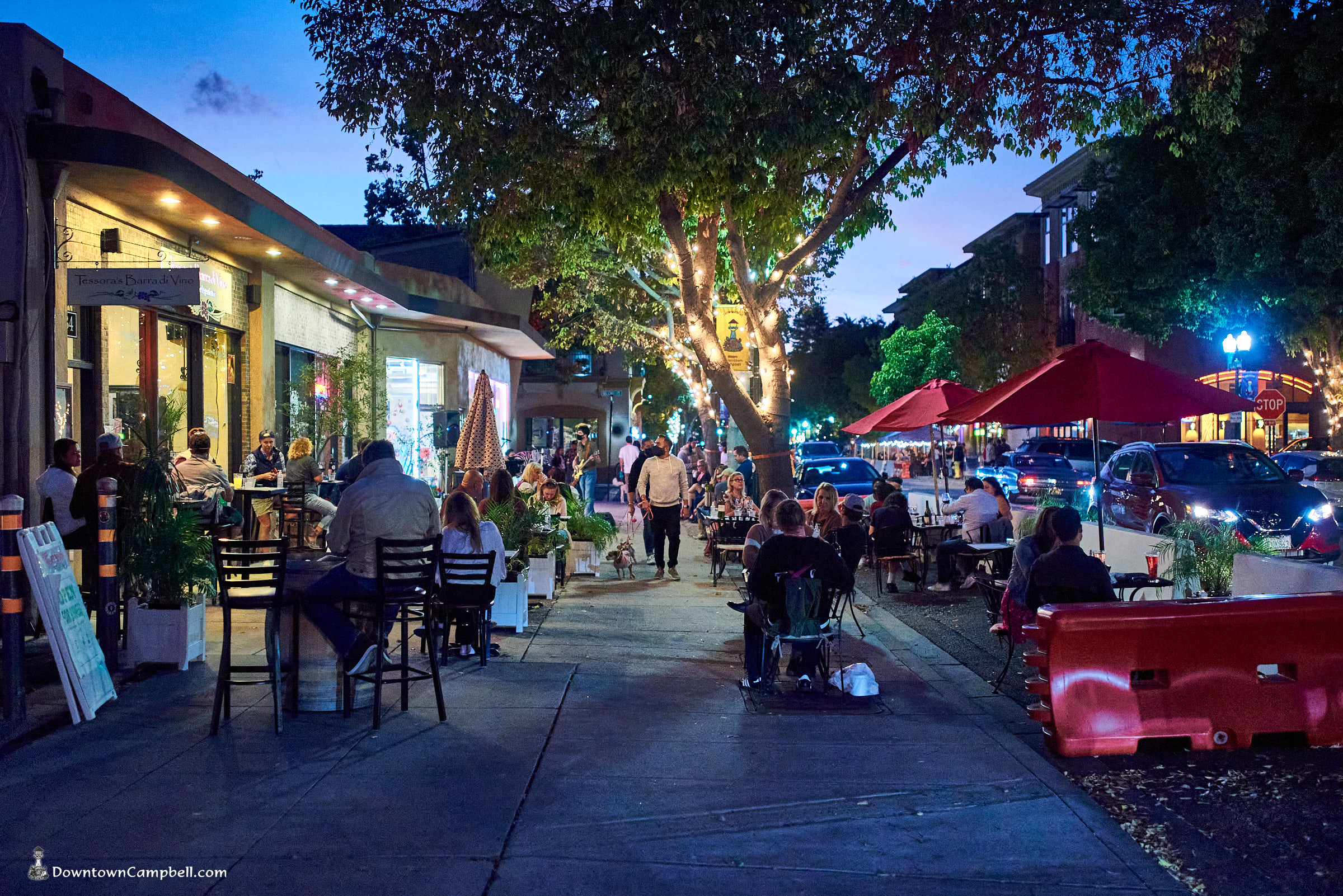Parklets in Downtown Campbell to Continue thru Sept 30th Downtown